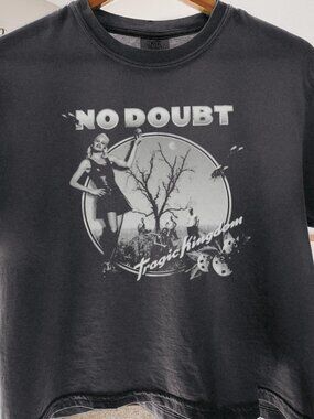 No Doubt Vintage Band Crop Shirt